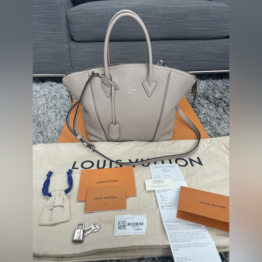 Louis Vuitton lockit PM Galet, NWT